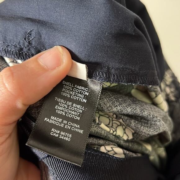 NWT Rebecca Taylor Gab Floral Print Tie Waist Wide Leg Cotton Jumpsuit Size 2 - Picture 12 of 13